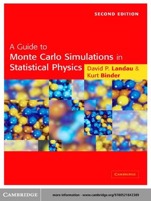 cover image of A Guide to Monte Carlo Simulations in Statistical Physics